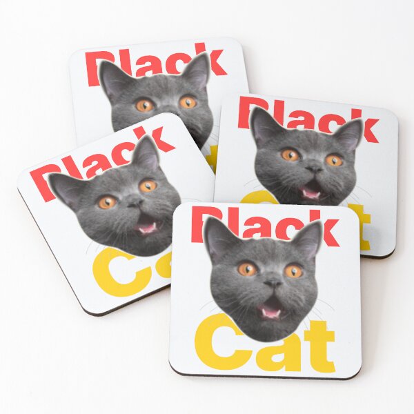 Item preview, Black Cat Angry Look designed and sold by DNC1134.
