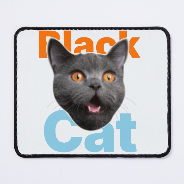 Item preview, Black Cat Angry Look designed and sold by DNC1134.