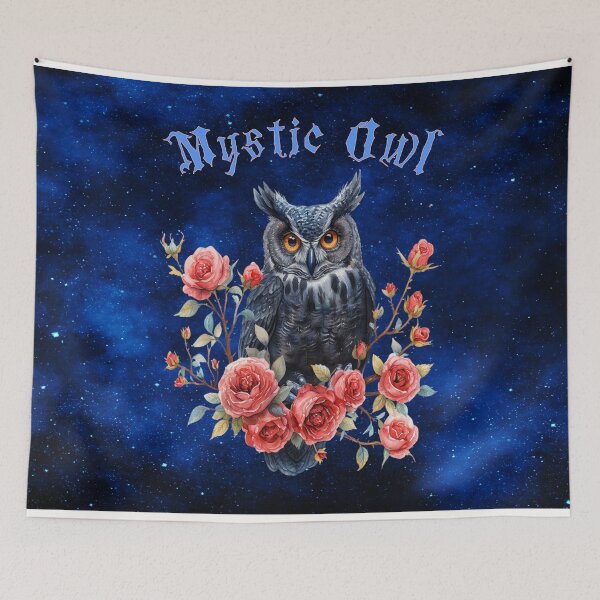 Item preview, Mystic Owl in Bloom designed and sold by MysticOzzy.