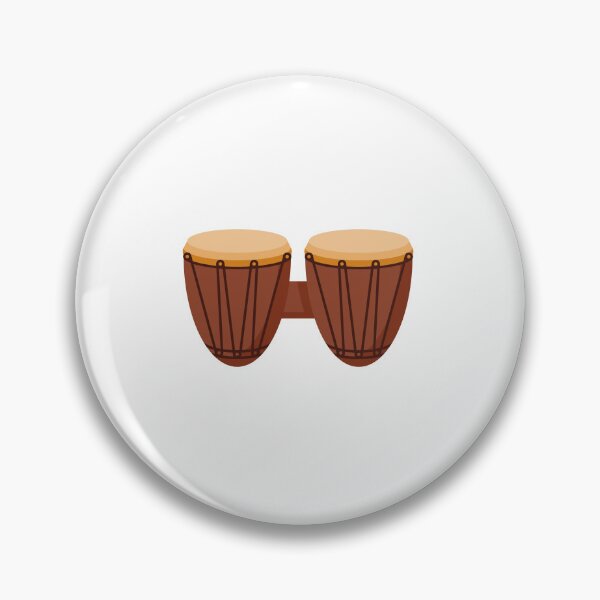 Item preview, Traditional Bongo Drums Illustration designed and sold by THP Creative.