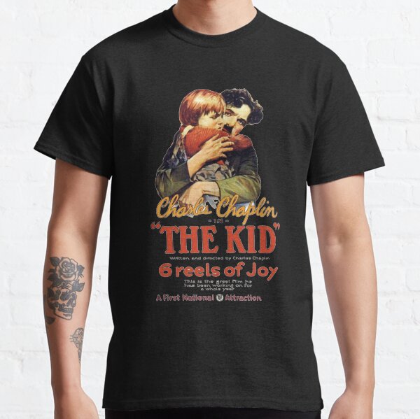 Charlie Chaplin The Kid Película Camiseta clásica