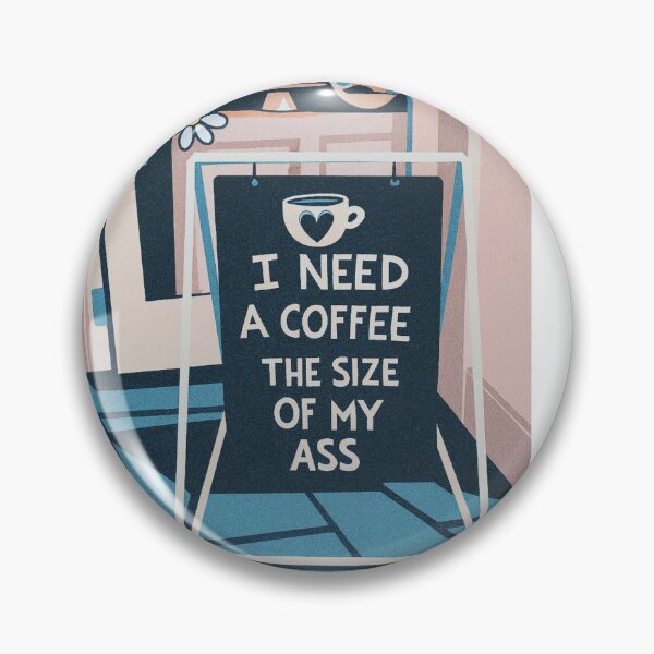 Item preview, Guy Billout Inspired Retro Art, Coffee Lover Aesthetic, Coffee Addict designed and sold by matchakpop.