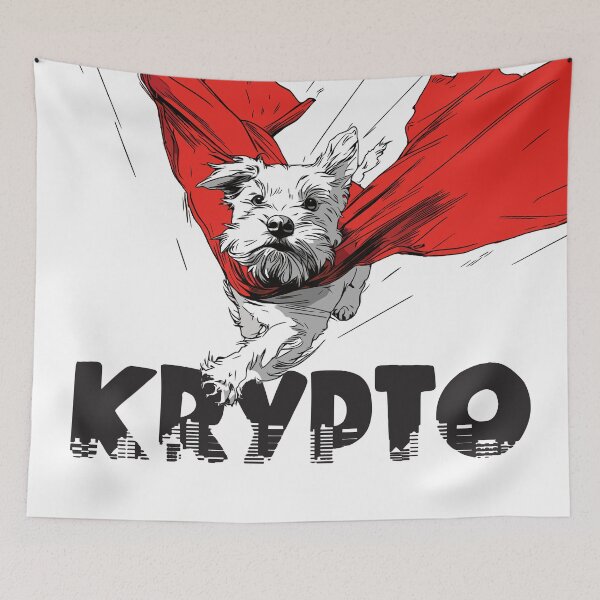 Artikelvorschau, Krypto, der Superhund entworfen und verkauft von royalfixxx.