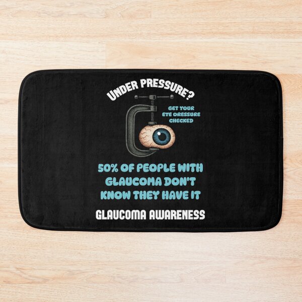 Item preview, Under Pressure? Get Checked – Glaucoma Awareness designed and sold by Eyepatch-Jacks.