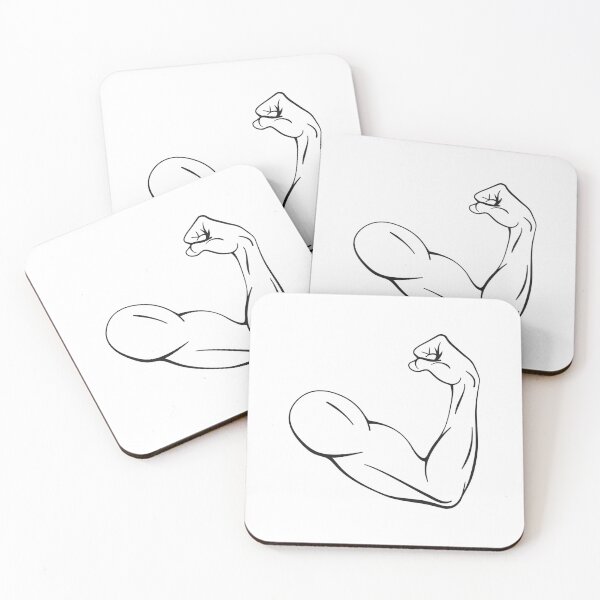 Item preview, Strong Arm Flexing Muscles Fitness Concept designed and sold by THP Creative.