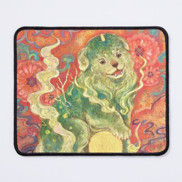 Item preview, Auspicious Komainu: Guardian of Yuzen Dreams designed and sold by nakaitomoko.