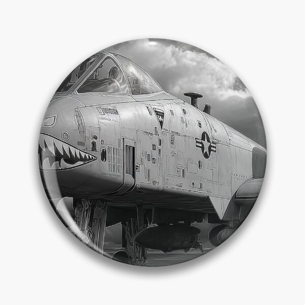 Item preview, The Warthog In Black And White designed and sold by Skyframe Aviation.