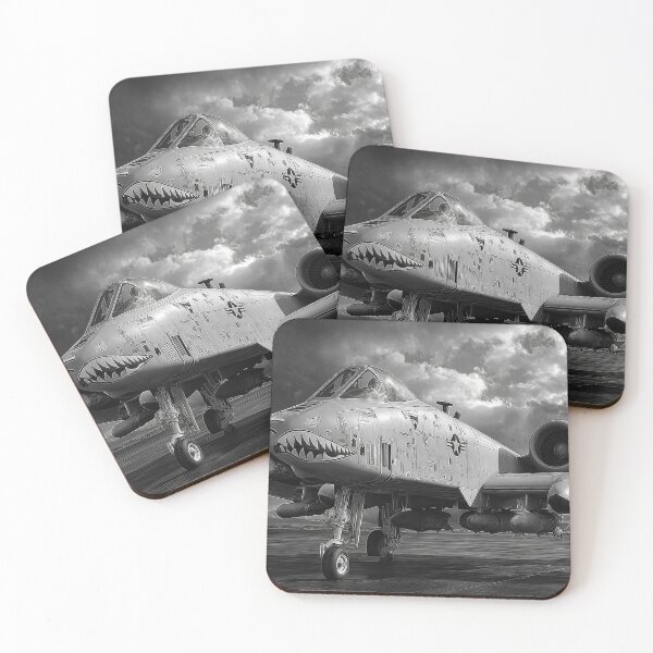 Item preview, The Warthog In Black And White designed and sold by Skyframe Aviation.