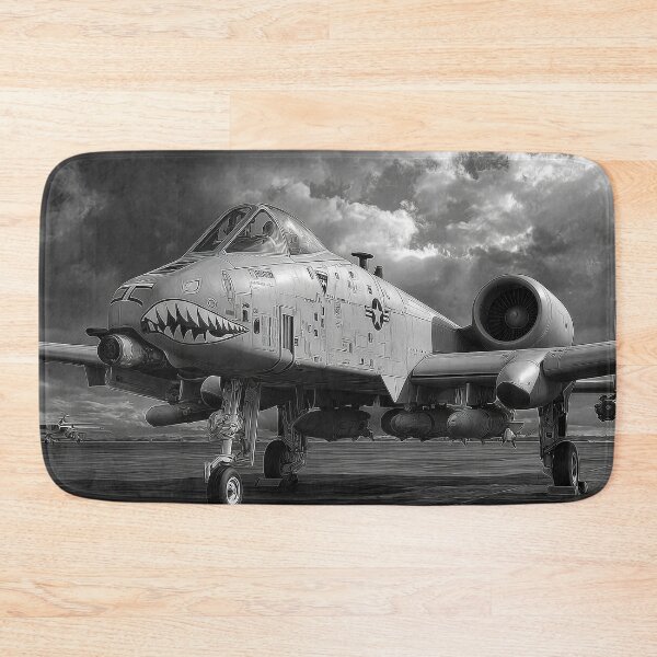 Item preview, The Warthog In Black And White designed and sold by Skyframe Aviation.
