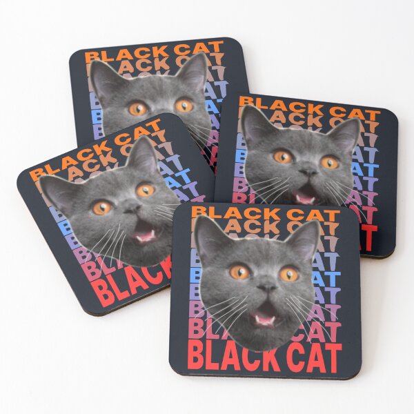 Item preview, Black Cat Angry Look designed and sold by DNC1134.