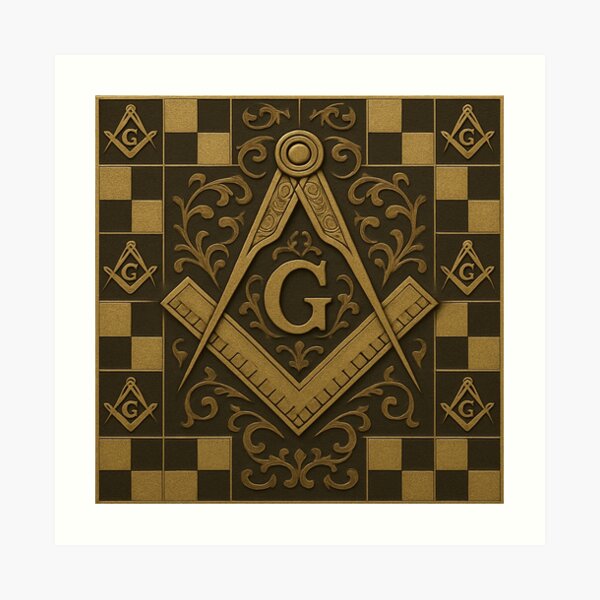Freemason Logo Masonic Lodge 2B1Ask1 Prince Hall Illuminati