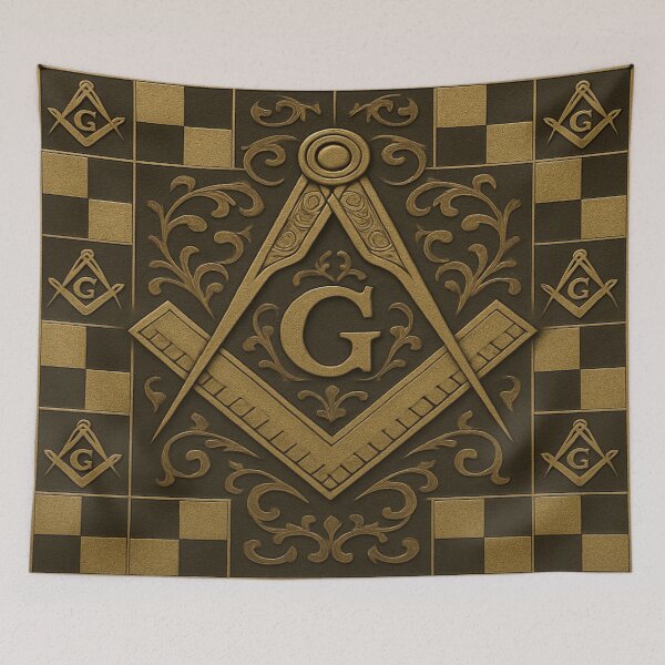 Item preview, Freemason Square and Compass designed and sold by historyandmore.