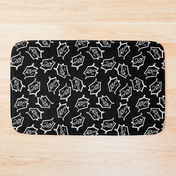 Item preview, Natural 20 Dice Sticker: DnD Pattern White designed and sold by Druid Soup.