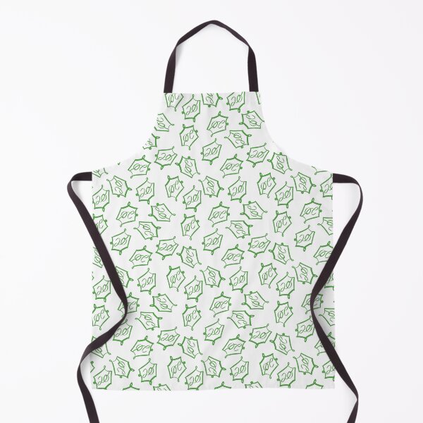 Item preview, Natural 20 Dice Sticker: DnD Pattern Green designed and sold by Druid Soup.