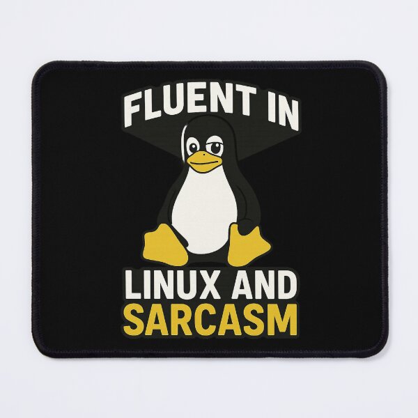 Item preview, data center Linux & Sarcasm – My Native Languages designed and sold by Uglyandcute.