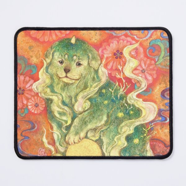 Item preview, Auspicious Komainu: Guardian of Yuzen Dreams (Un Form) designed and sold by nakaitomoko.