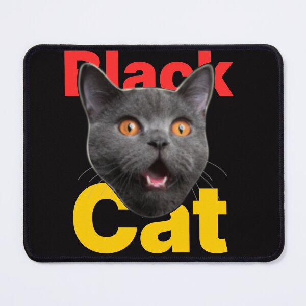Item preview, Black Cat Angry Look designed and sold by DNC1134.