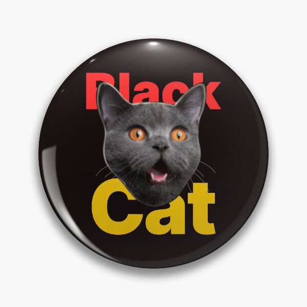 Item preview, Black Cat Angry Look designed and sold by DNC1134.