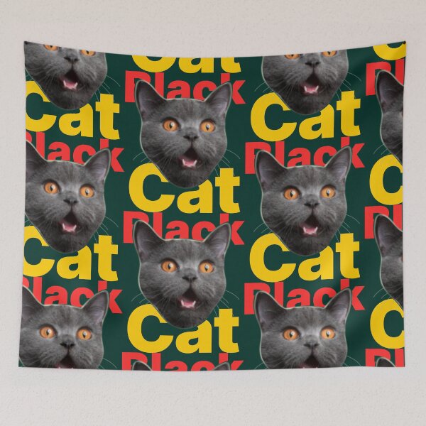 Item preview, Black Cat Angry Look designed and sold by DNC1134.