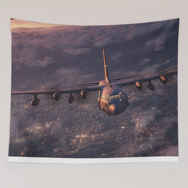 Item preview, AC-130J on Target designed and sold by Skyframe Aviation.