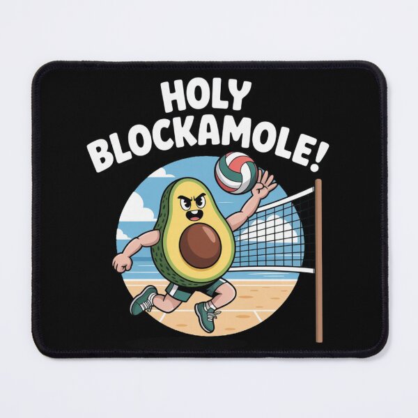 Item preview, Holy Blockamole Volleyball Cute Funny, Volleyball Lover, Avocado Lover designed and sold by Dabbing Turtle Designs.