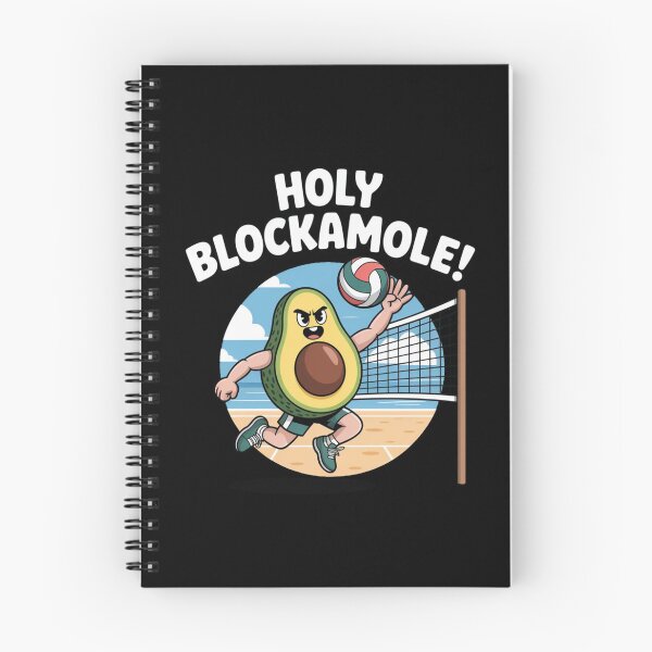 Item preview, Holy Blockamole Volleyball Cute Funny, Volleyball Lover, Avocado Lover designed and sold by Dabbing Turtle Designs.