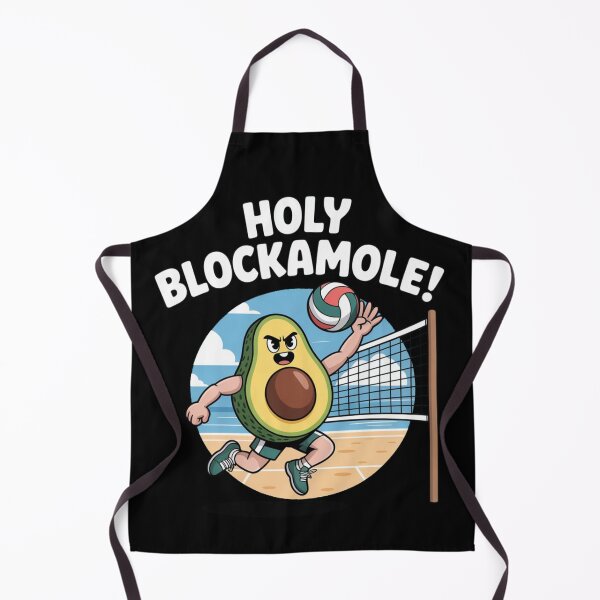 Item preview, Holy Blockamole Volleyball Cute Funny, Volleyball Lover, Avocado Lover designed and sold by Dabbing Turtle Designs.