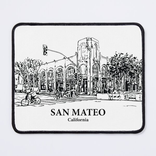 Item preview, San Mateo - California designed and sold by Lakeric Cityscapes.