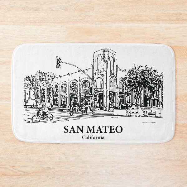 Item preview, San Mateo, California designed and sold by Lakeric Cityscapes.