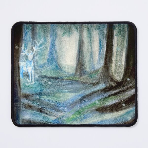 Item preview, Fantasy Forest Alcohol Marker/Colored Pencil Drawing designed and sold by Aroeldesigns.