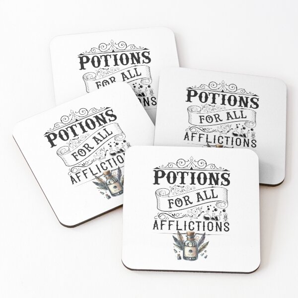 Item preview, Halloween potions bottle with words designed and sold by The Goods, Designs by Pam Saracino.