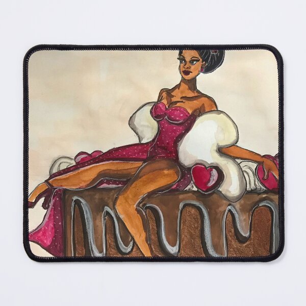 Item preview, Cherry Chocolate Cake designed and sold by gatadelafuente.