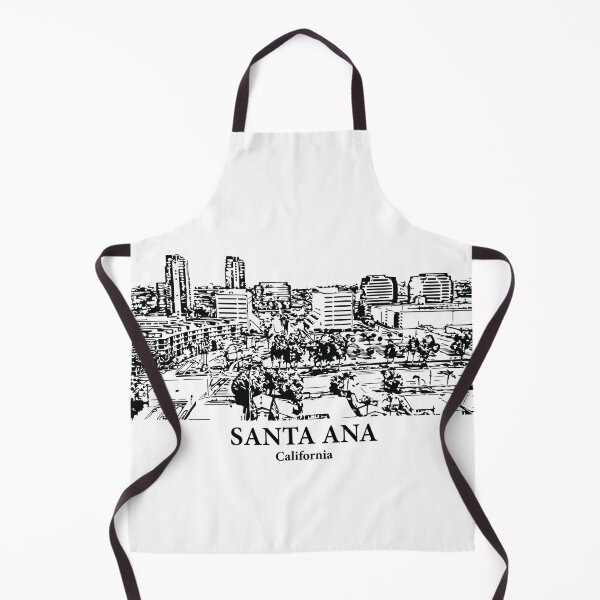 Artikelvorschau, Santa Ana – Kalifornien entworfen und verkauft von Lakeric Cityscapes.