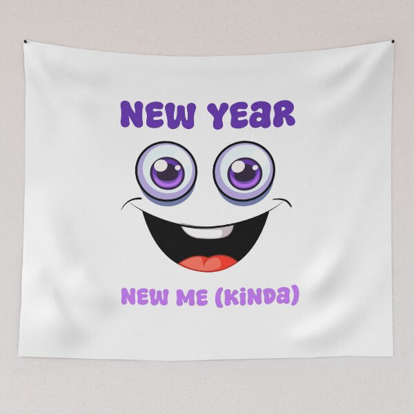 Item preview, "New Year, New Me (Kinda)" designed and sold by Soukito.