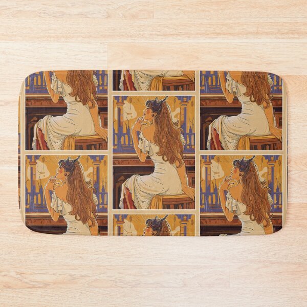 Item preview, Vintage Muse in Golden Glow - Alphonse Mucha Inspired designed and sold by Kelly Designed.