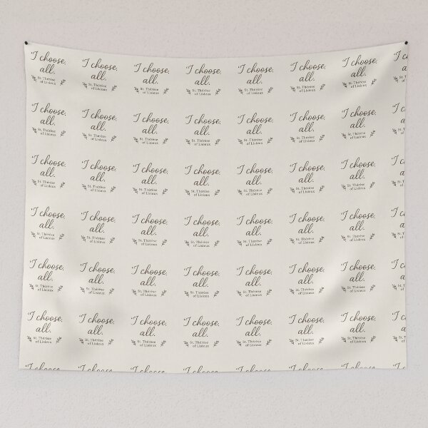 Item preview, "I choose all" designed and sold by CatholicMerch.