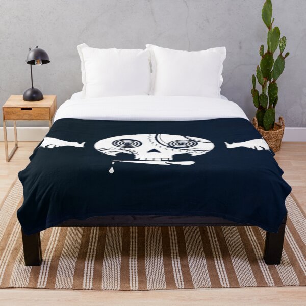 Item preview, Blue Pirate Flag designed and sold by PickledPetunia.