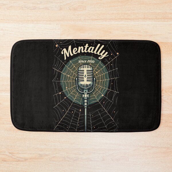 Item preview, A close up of a microphone with a web in the background designed and sold by cafegrafis.