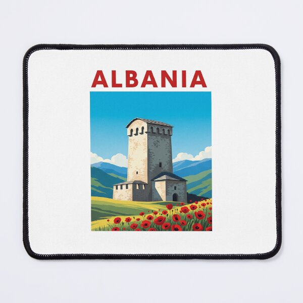 Item preview, Albania (Country Collection) designed and sold by HeartbeatPrint.