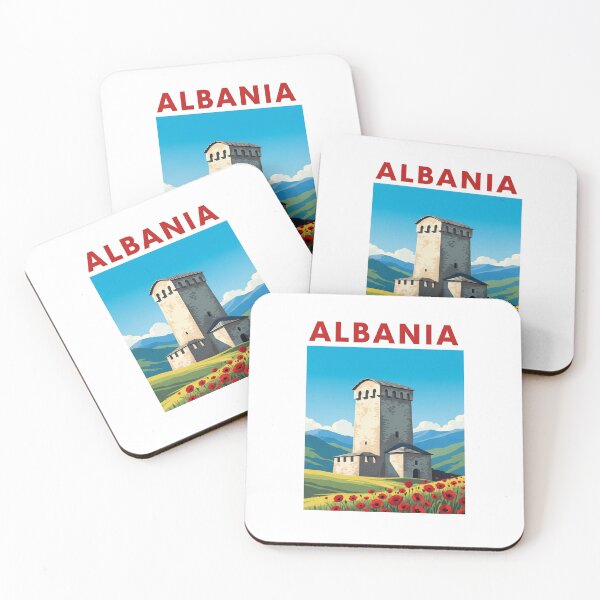 Item preview, Albania (Country Collection) designed and sold by HeartbeatPrint.