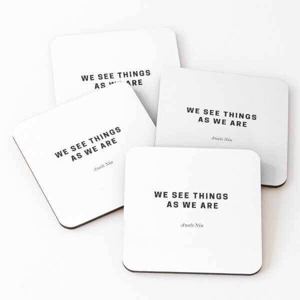 Item preview, We See Things As We Are – Anaïs Nin designed and sold by Out of Orbit.