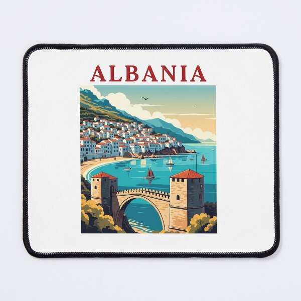 Item preview, Albania (Country Collection) designed and sold by HeartbeatPrint.