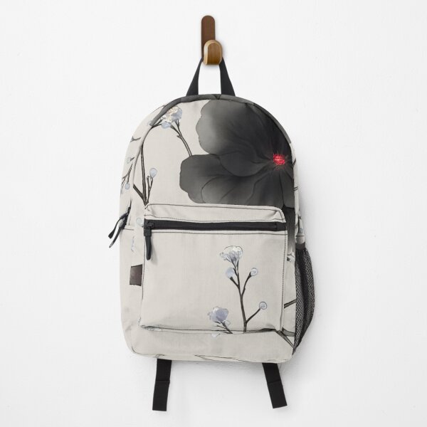 Item preview, Elegant Black and White japanese Floral illistration designed and sold by ChicksGoods.