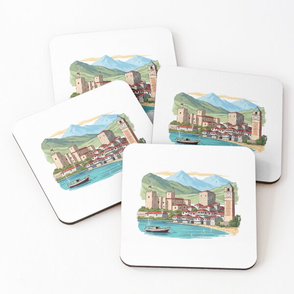 Item preview, Albania (Country Collection) designed and sold by HeartbeatPrint.