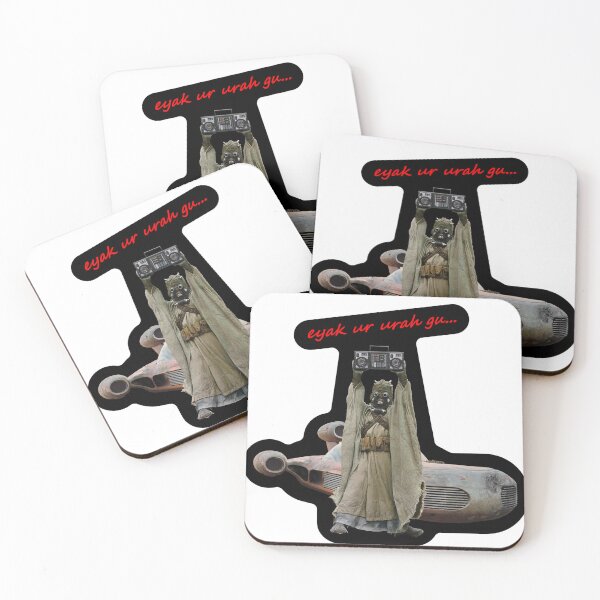 Item preview, Sand People #6 Tusken language--black background designed and sold by DanBith.