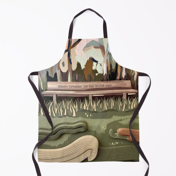 Item preview, Pause Breathe Let The World Wait, Self Care Quote inspired by modern art designed and sold by MoMidoStore.