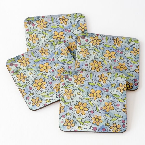 Item preview, Flower Doodles designed and sold by Emullamas-Shart.