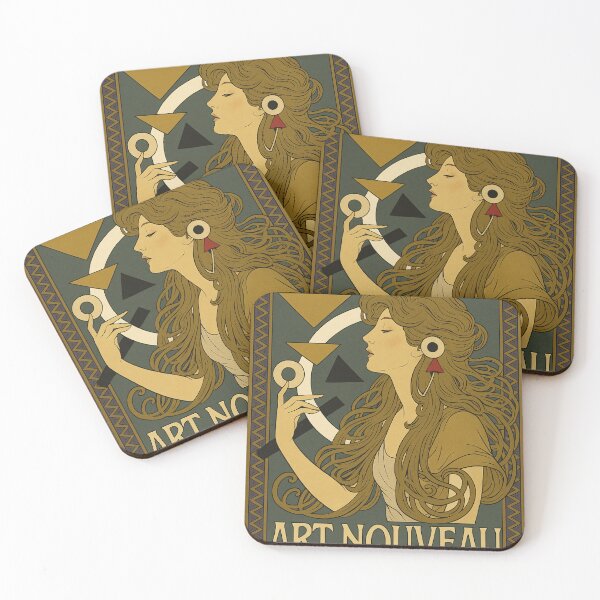 Item preview, Embrace the Art Nouveau Spirit designed and sold by StuckOn-Detroit.