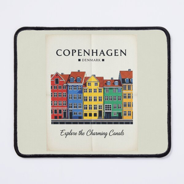 Item preview, Copenhagen - Denmark (Country Collection) designed and sold by HeartbeatPrint.