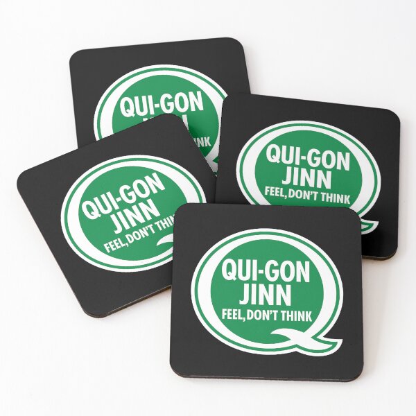 Item preview, Qui-Gon Jinn Don't Think designed and sold by MinimalGeekery.
